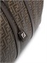 FENDI большая дорожная сумка с логотипом FF, коричневый 15662144