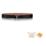 Мужской ремень Louis Vuitton, черный/коричневый 10443819