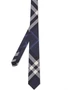 Burberry классический галстук в клетку, синий 15824236