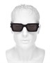 Квадратные солнцезащитные очки, 50 мм Saint Laurent, цвет Black 6760704