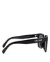 Квадратные солнцезащитные очки Monochroms, 56 мм CELINE, цвет Black 6760787