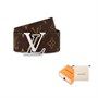 Мужской ремень Louis Vuitton, коричневый 10443520