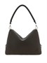 Кожаная сумка через плечо с логотипом FF FENDI, коричневый 26604771