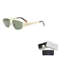 CELINE Авиаторские солнцезащитные очки Aviator Frame, Gold 27905835
