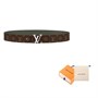 Мужской ремень Louis Vuitton, коричневый 10443516