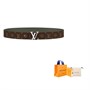 Мужской ремень Louis Vuitton, коричневый 10443516