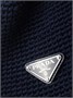 Prada панама в технике кроше, синий 24290041