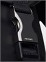 Prada сумка на плечо с нашивкой-логотипом, черный 15691231