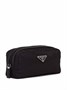 Prada несессер с логотипом, черный 15685014