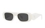 PRADA Солнцезащитные очки квадратной формы, White 28008266