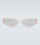Овальные солнцезащитные очки gv day Givenchy, белый 5938121