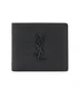Кошелек с тиснением под крокодила Billfold Saint Laurent, Black 27099401
