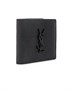 Кошелек с тиснением под крокодила Billfold Saint Laurent, Black 27099401