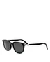 DIOR Овальные солнцезащитные очки DiorBlackSuit S12I, 52 мм, черный 19875474