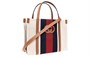 GUCCI Хлопковая сумка-тоут с кантом из кожи 27943584