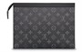 Портплед Voyage Monogram Eclipse Mm черный/серый LOUIS VUITTON 26498276