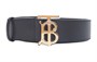 Ремень мужской Burberry с пряжкой, черный 14019842