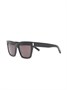 Saint Laurent Eyewear солнцезащитные очки в квадратной оправе, черный 15825848