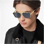1.1 Солнцезащитные очки Evidence Metal Square Louis Vuitton, золотой 22191806