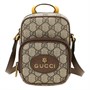 GUCCI Унисекс мини-сумка через плечо из телячьей кожи с нео-винтажным принтом 27946088