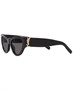 Солнцезащитные очки унисекс, ys00032153-x Saint Laurent, черный 830425