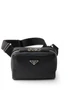 Сумка из кожи Brique Saffiano Prada, черный 20453114