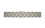 Ремень кожаный Gucci Blondie мужской, бежевый / синий 14000863