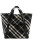 Burberry сумка-тоут Festival из канваса, черный 10074031
