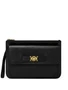 Versace кожаный клатч с бляшкой «Медуза», черный 15737990