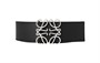 Мужской кожаный ремень LOEWE Anagram, Черный/коричневый (оригинальная коробка) 11423343