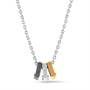 Ожерелье с монограммой Louis Vuitton, металлик 22192822