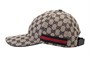 Бейсболка original gg canvas baseball hat with web 'beige blue' Gucci, синий 21095516