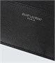 Кожаная визитница Saint Laurent, черный 5940377