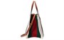 GUCCI Хлопковая сумка-шоппер из холста с кожаными вставками среднего размера мужская наплечная сумка через плечо 27943570