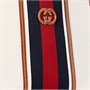 GUCCI Хлопковая сумка-шоппер из холста с кожаными вставками среднего размера мужская наплечная сумка через плечо 27943570