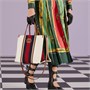 GUCCI Хлопковая сумка-шоппер из холста с кожаными вставками среднего размера мужская наплечная сумка через плечо 27943570