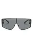 Солнцезащитные очки-маска Dolce & Gabbana Eyewear, черный 11616287
