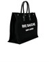 Сумка-тоут Saint Laurent Noe Large, цвет Black & White 6081313