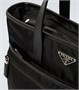 Сумка-тоут с отделкой из Re-Nylon кожи Prada, черный 25633158