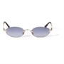 MIU MIU Солнцезащитные очки овальной формы Eyewear Gold 27984052