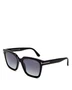 Поляризованные квадратные солнцезащитные очки Selby, 54 мм Tom Ford, цвет Black 6765199