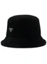 Prada панама с логотипом, черный 15686265