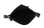 Сумка men's logo leather logo stripe webbing shoulder strap nylon shoulder messenger bag black Gucci, черный 21158875