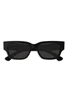 Солнцезащитные очки с логотипом Gucci Eyewear, черный 23793309