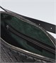 Путешественник Маленькая кожаная сумка через плечо Intreccio Bottega Veneta, Black-Silver 25641267