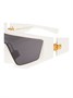 Balmain Eyewear солнцезащитные очки Espion, белый 15694884