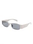 Солнцезащитные очки SL 738 Saint Laurent Eyewear, серебряный 20523150
