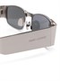 Солнцезащитные очки SL 738 Saint Laurent Eyewear, серебряный 20523150