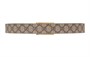 Ремень мужской Gucci Monogram Print, коричневый 13986293
