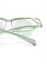 Prada Eyewear солнцезащитные очки в круглой оправе, зеленый 15670106